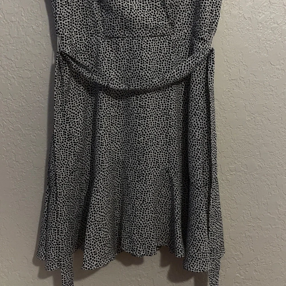 Mon Ami Black and White Spotted dress - Picture 3 of 12